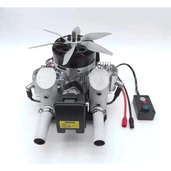 Hybrid Generator Engine10L 16kg Agricultural Plant protection Drone Gasoline-electric 6KW Long Endurance Heavy Duty UAV VTOL